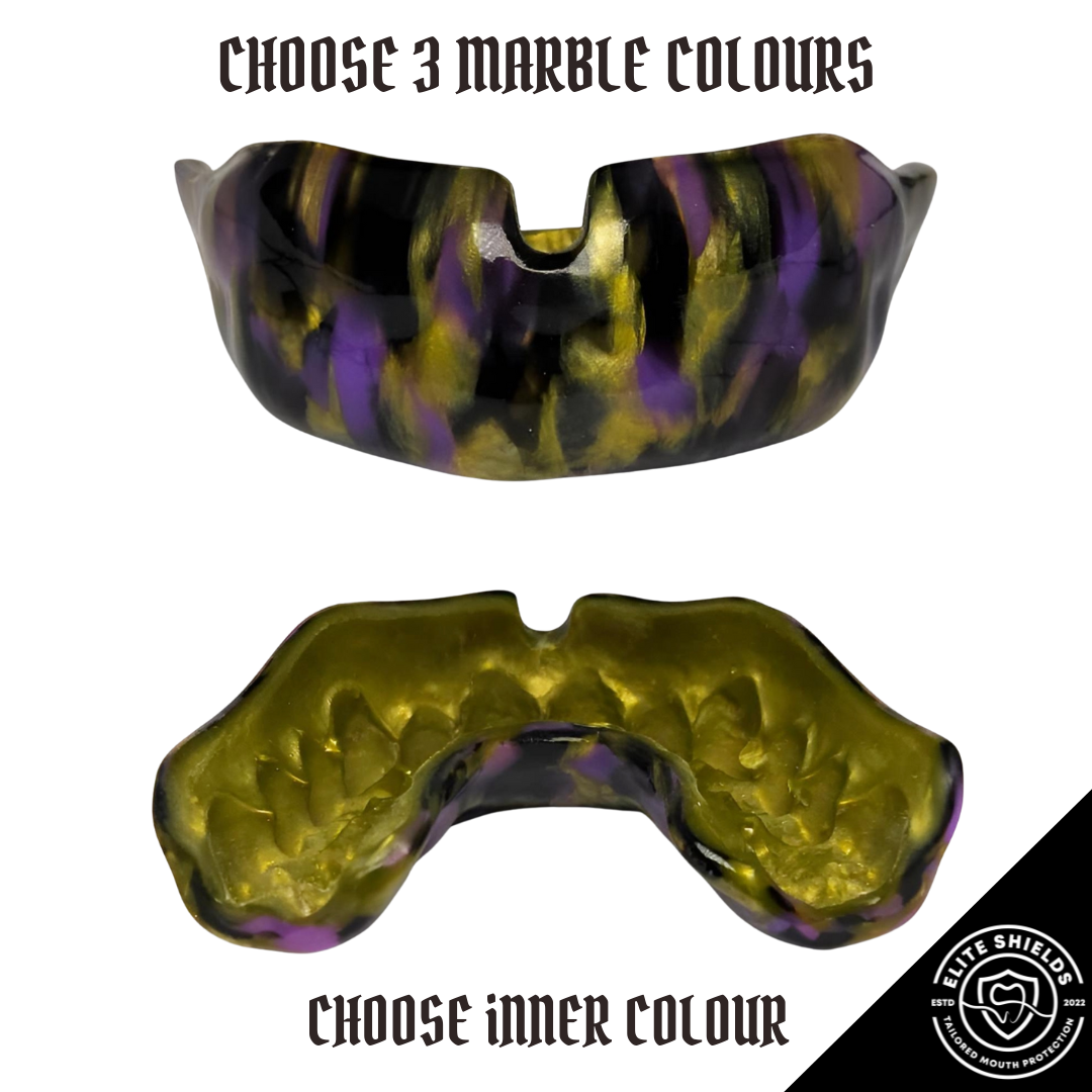 Custom Fit Gumshield (marble) | Choose marble colours (3) and inner colour