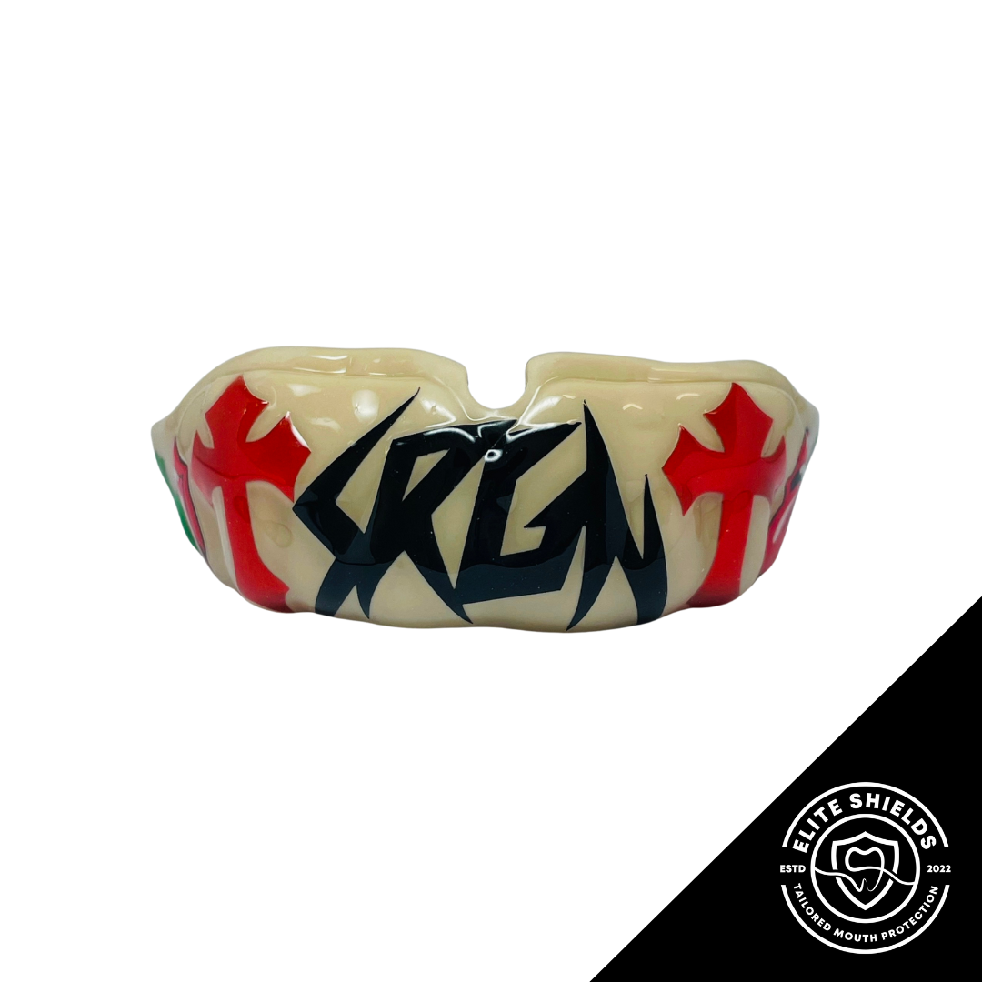 CUSTOM FIT GUMSHIELD | Choice of | Inner colour | Outer colour | Graphics