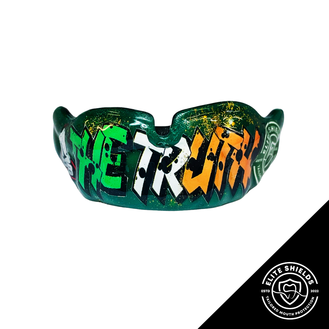 CUSTOM FIT GUMSHIELD | Choice of | Inner colour | Outer colour | Graphics