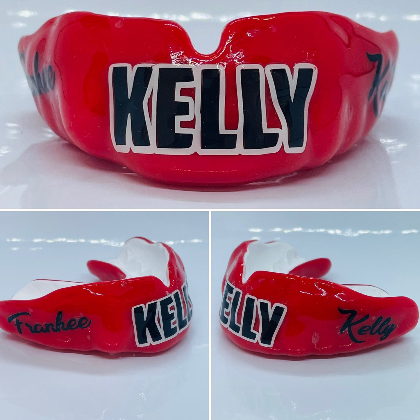 CUSTOM FIT GUMSHIELD | Choice of | Inner colour | Outer colour | Graphics