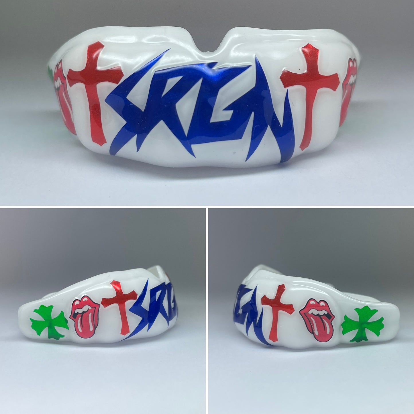 CUSTOM FIT GUMSHIELD | Choice of | Inner colour | Outer colour | Graphics