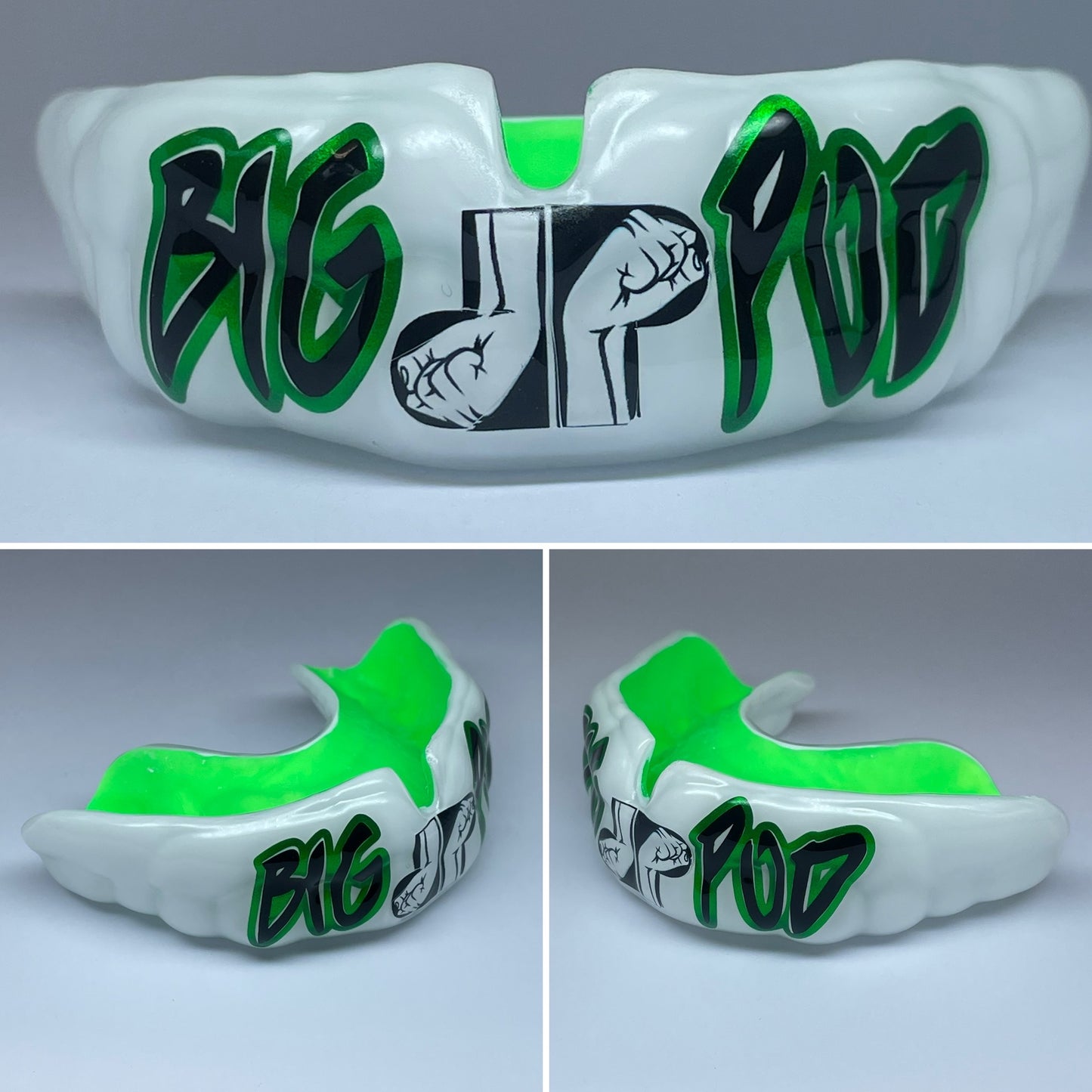 CUSTOM FIT GUMSHIELD | Choice of | Inner colour | Outer colour | Graphics