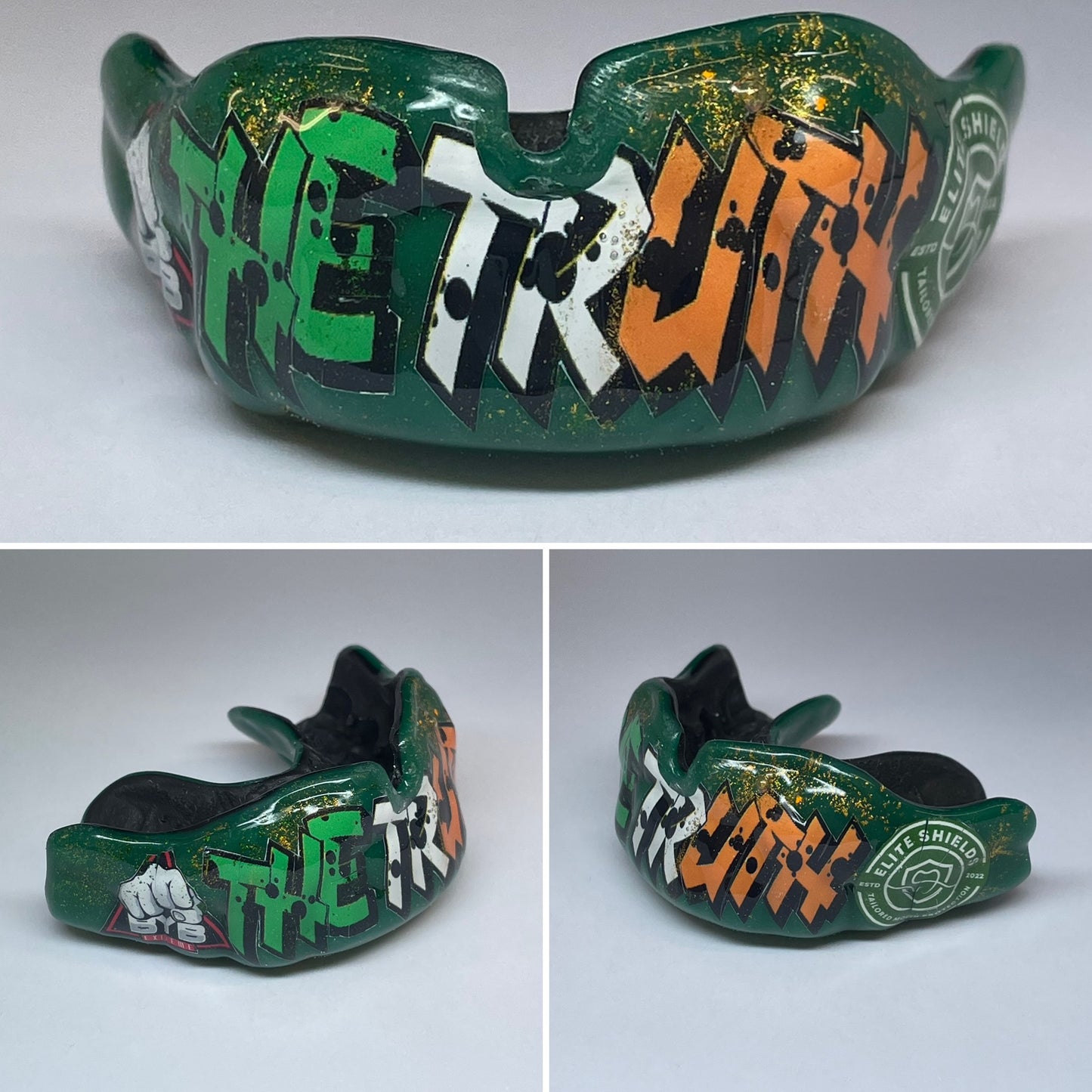 CUSTOM FIT GUMSHIELD | Choice of | Inner colour | Outer colour | Graphics