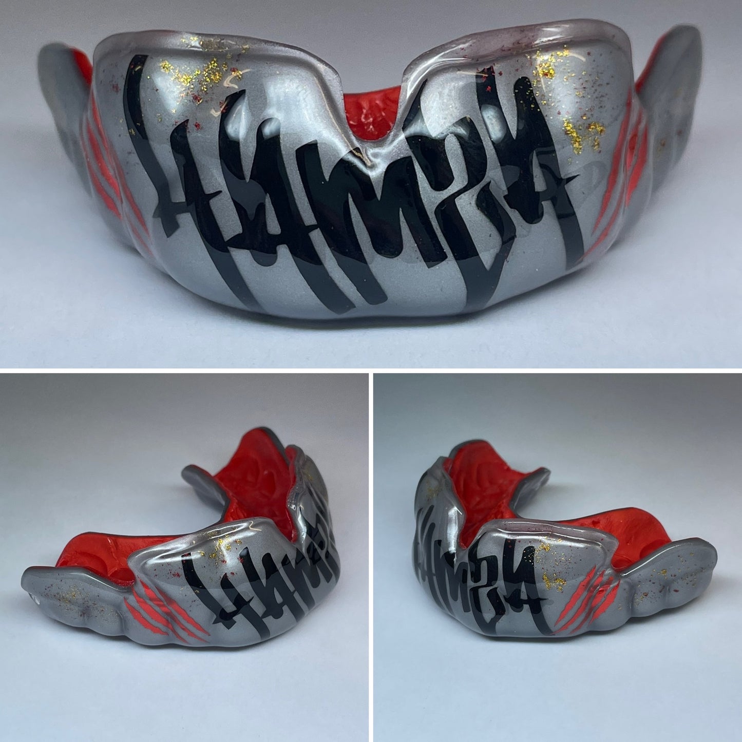 CUSTOM FIT GUMSHIELD | Choice of | Inner colour | Outer colour | Graphics