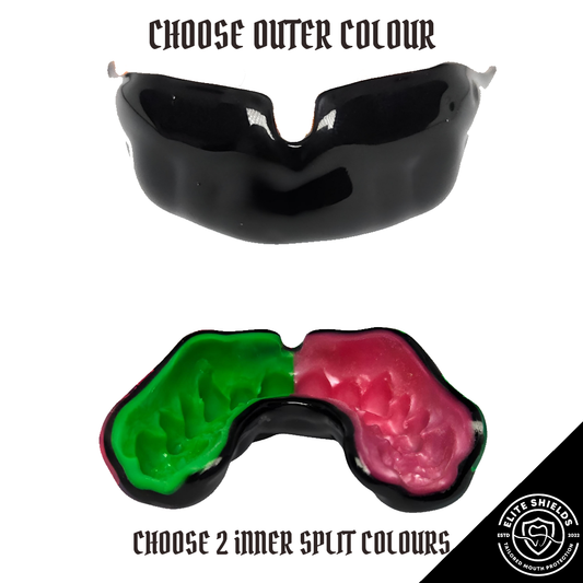 Custom Fit Gumshield (no design) | Choose outer and split inner colour