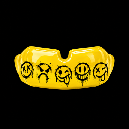 Custom fit mouthguard - simple artwork